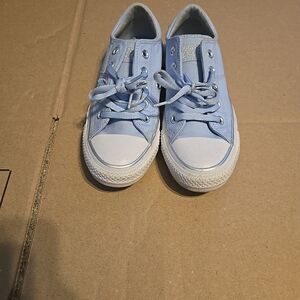 Converse Light Blue Athletic Shoes